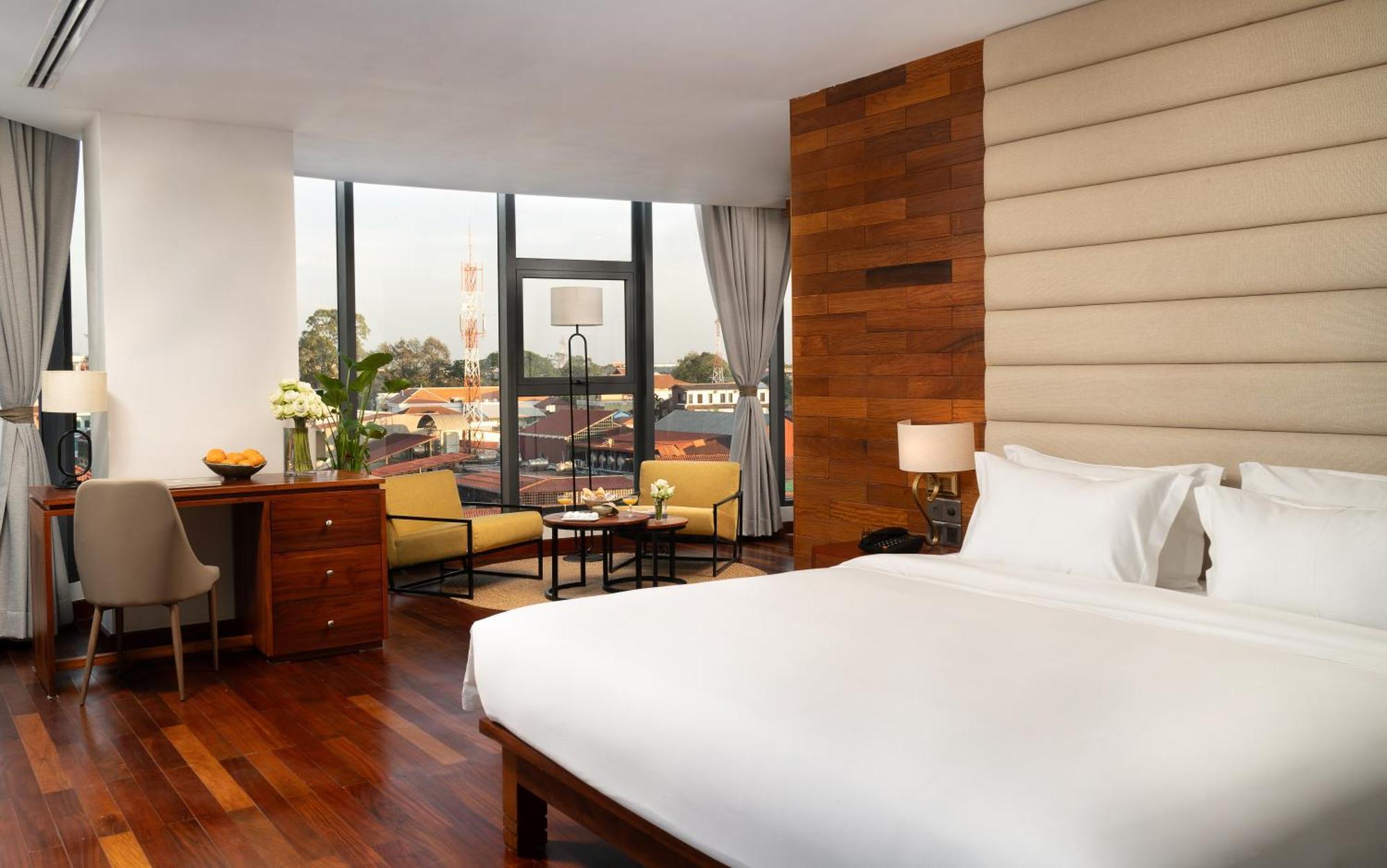 סיאם ריפ Koulen Central Hotel מראה חיצוני תמונה