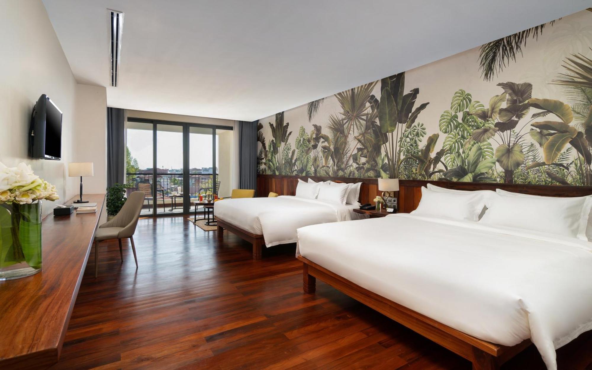 סיאם ריפ Koulen Central Hotel מראה חיצוני תמונה