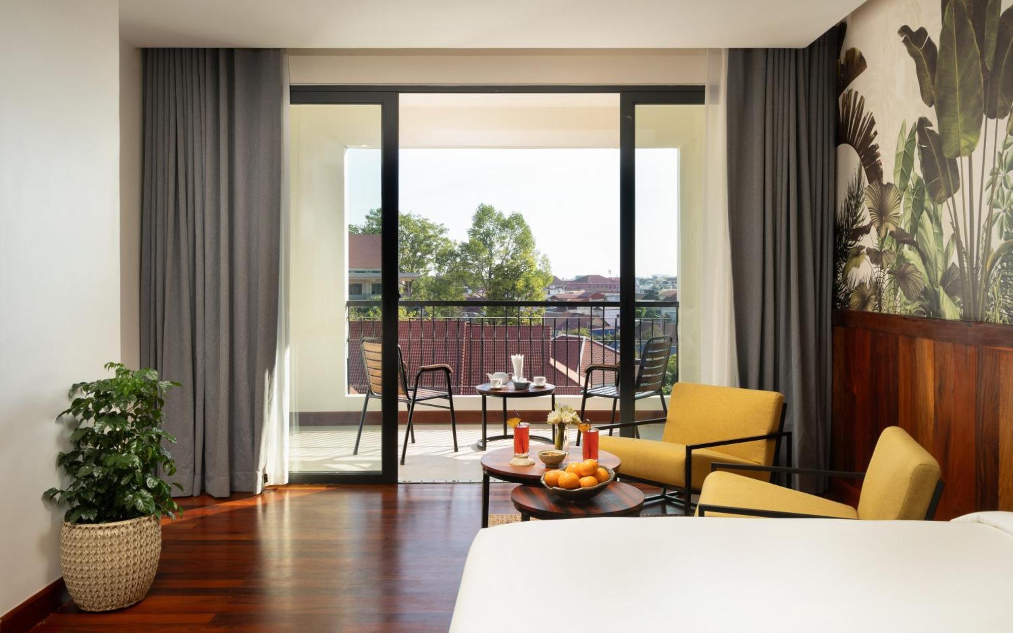 סיאם ריפ Koulen Central Hotel מראה חיצוני תמונה