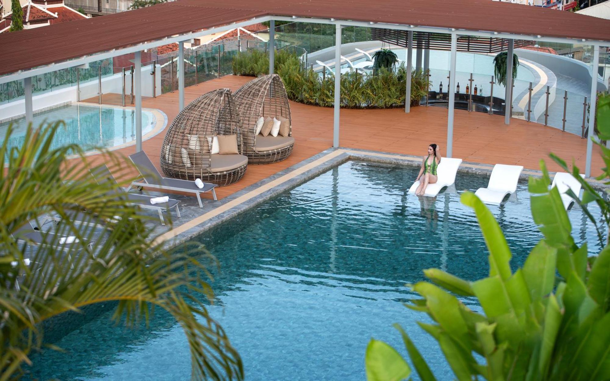סיאם ריפ Koulen Central Hotel מראה חיצוני תמונה