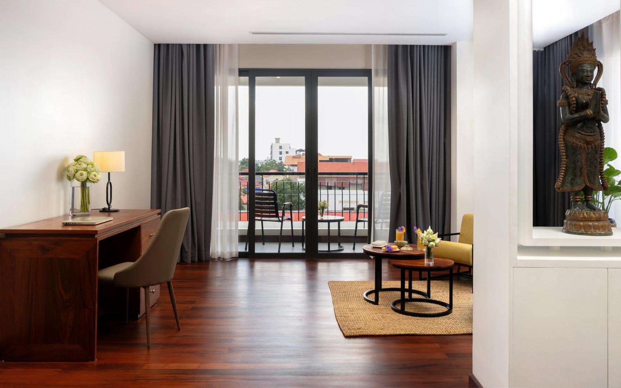 סיאם ריפ Koulen Central Hotel מראה חיצוני תמונה