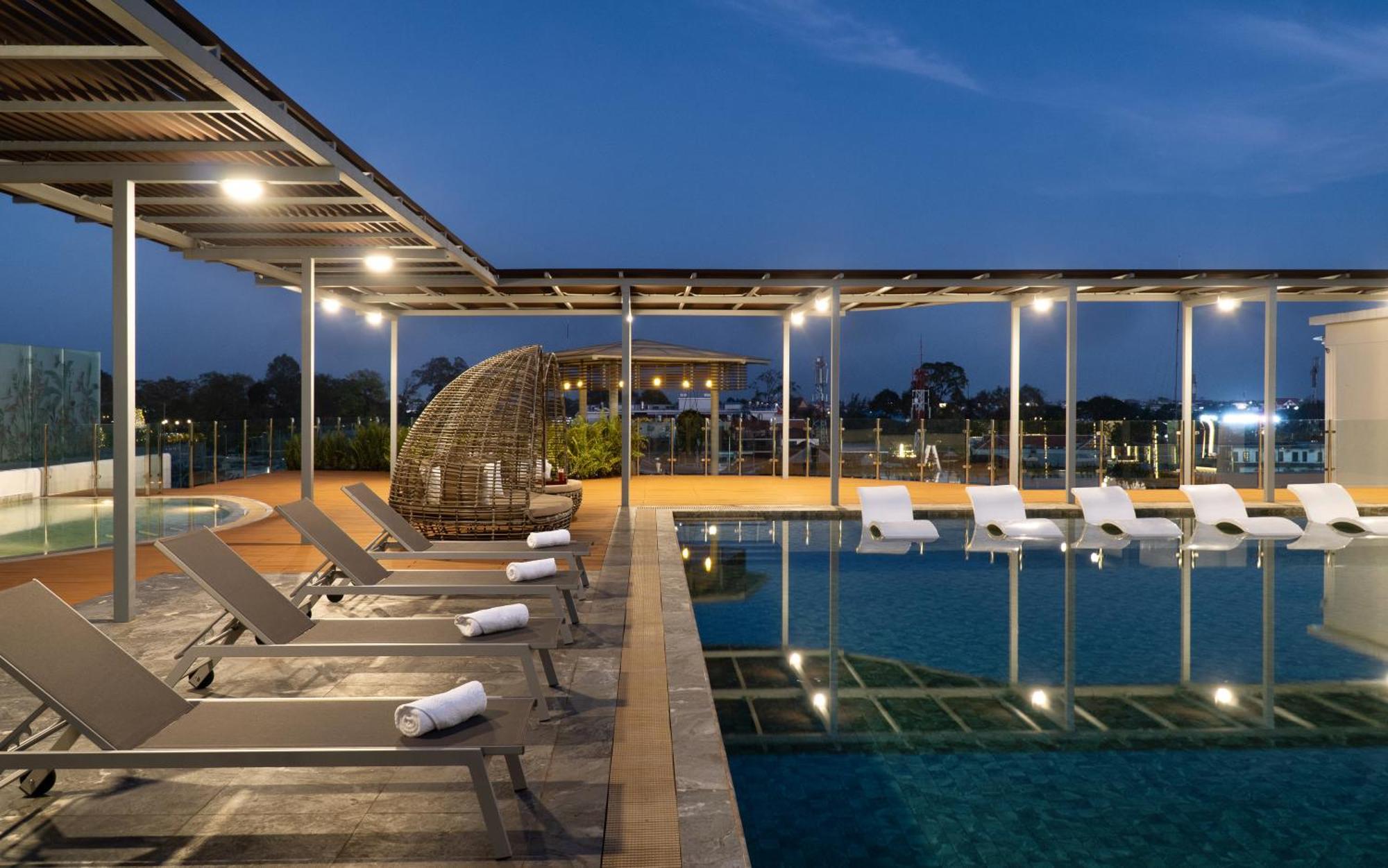 סיאם ריפ Koulen Central Hotel מראה חיצוני תמונה